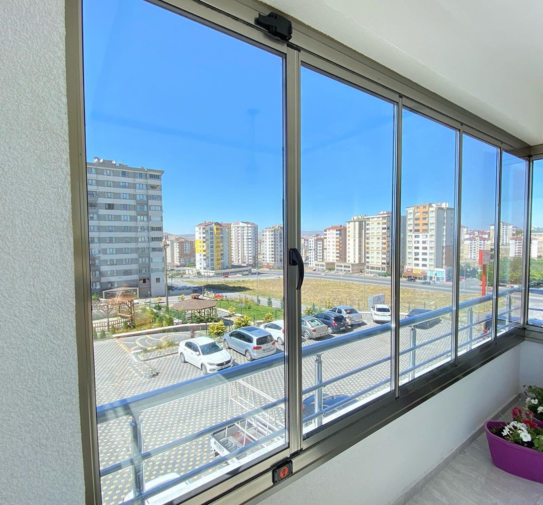  Konya Isı Camlı Katlanır Cam Balkon